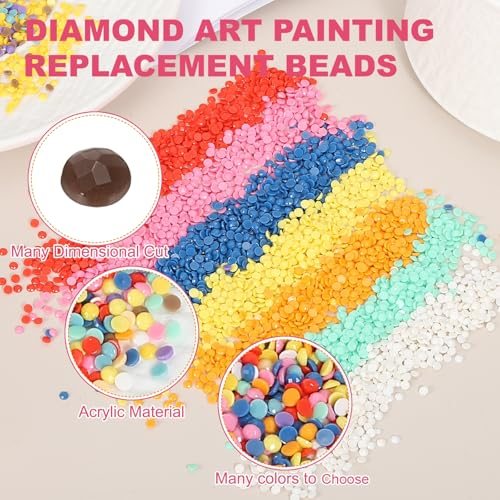 Resin Crystal Painting Rhinestones Diamond Art Accessories view 3