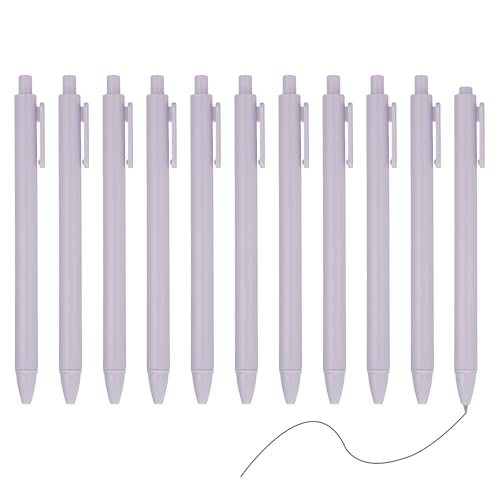 Retractable Ballpoint Gel Pens, 0.5mm Fine Point, Gray — PATIKIL