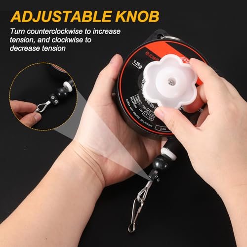 Retractable Spring Balancer, 1.2-2lbs (2.6-4.4kg) Bearing Spring Tool view 4