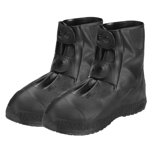 Reusable Non-Slip TPE Rain Shoe Cover Snow Boot Protector Overshoes — PATIKIL