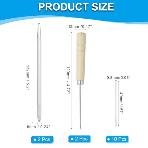 Rooting Holders Kit, Rerooting Crochet Hooks Wig Tool view 2
