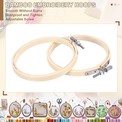 Round Embroidery Frame Punch Needle Hoop view 3