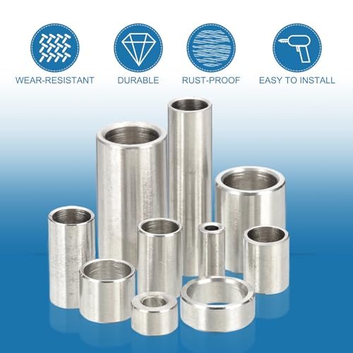 Round Metal Spacer, Unthreaded Screw Standoff Bushing view 4