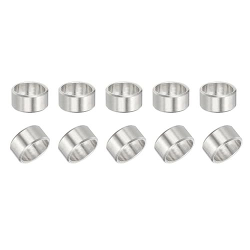 Round Metal Spacer, Unthreaded Screw Standoff Bushing — PATIKIL