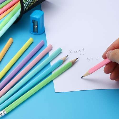 Round Pencils, 24 Pack HB Graphite Pencils view 5