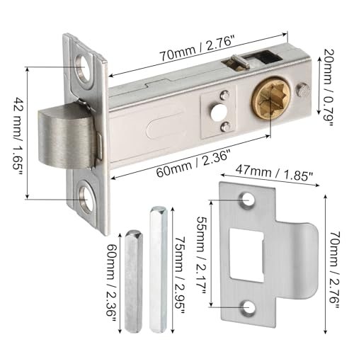 Round Recessed Door Lock view 3