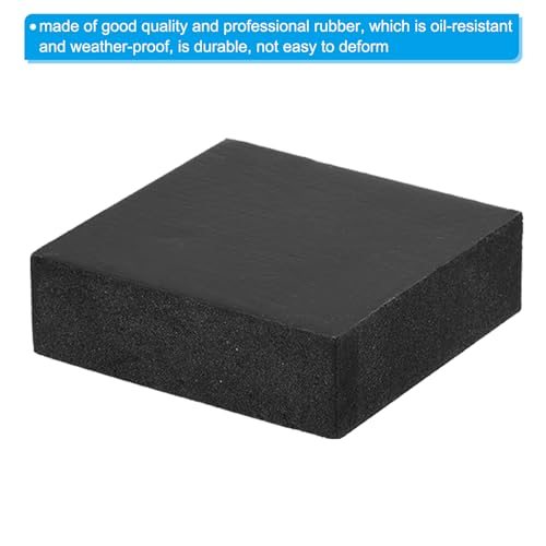 Rubber Anti-Vibration Pads, Black view 4