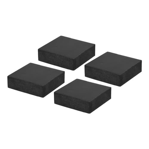 Rubber Anti-Vibration Pads, Black — PATIKIL