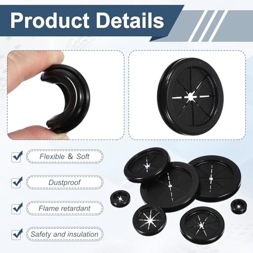 Rubber Plug Hole Grommet Kit, 2.4" Firewall Closed Hole Plug view 3