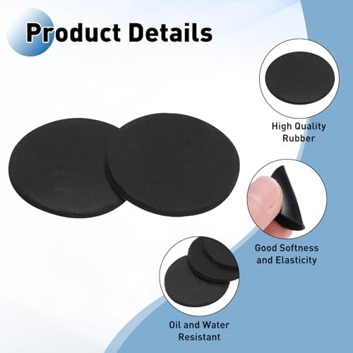 Rubber Round Gasket Pad, Bushings Spacer Washer view 3