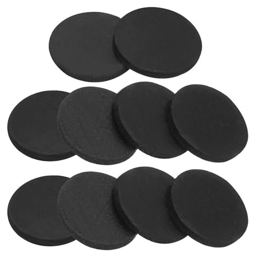 Rubber Solid Discs Washers 8mm OD x 1mm Thick 10 PCS — PATIKIL