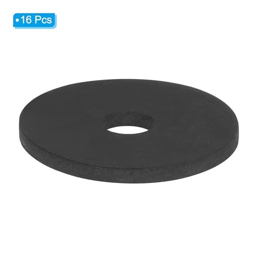 Rubber Washers, 16Pcs 1 1/2" OD x 3/8" ID x 1/8" Thickness Waterproof view 3
