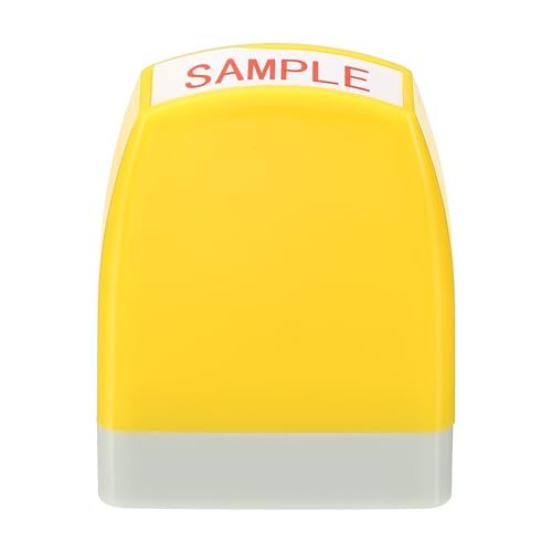 Sample Notice Stamp Self Inking Red Ink Office Stamps Pre Inked view 3
