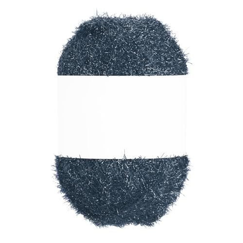 Scrubbie Yarn, Sparkle Yarn, Polyester Scrubbie Sparkle Glass — PATIKIL