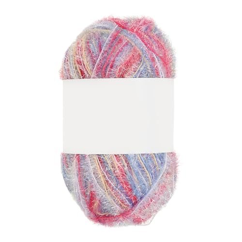 Scrubbie Yarn, Sparkle Yarn, Polyester Scrubbie Sparkle Glass — PATIKIL