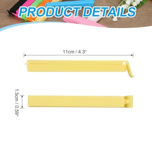 Sealing Clips 4.3in, 10 Pack Reusable Plastic Bag Clip Clamp, Sealer view 2