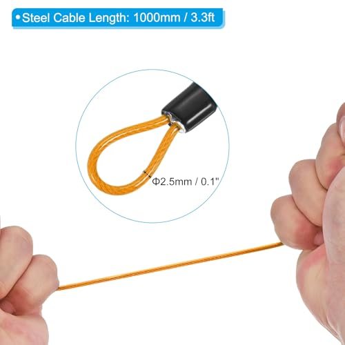 Security Steel Cable 3.3Ft view 3