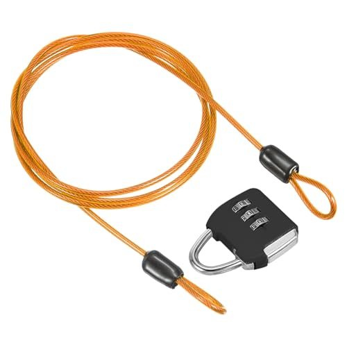 Security Steel Cable 3.3Ft — PATIKIL