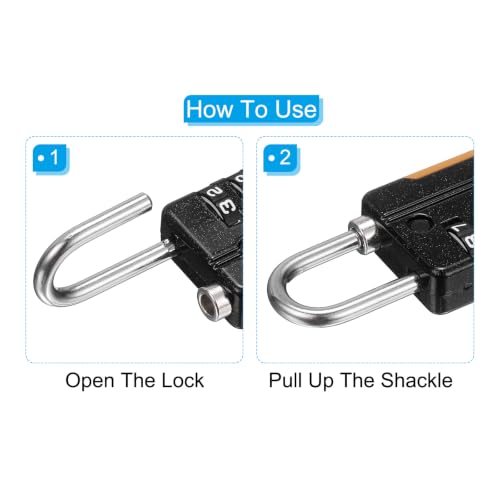 Security Steel Cable w/ 4 Digit Combination Lock 4.9Ft Coated Wire view 5