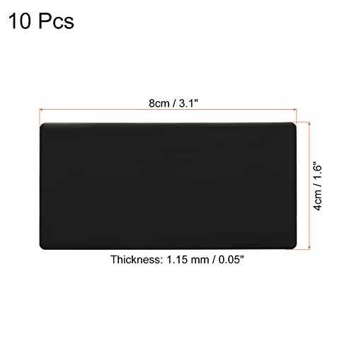 Self Adhesive Sign Personalized Custom Blank Plate view 2