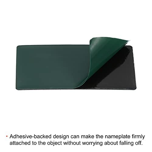 Self Adhesive Sign Personalized Custom Blank Plate view 4