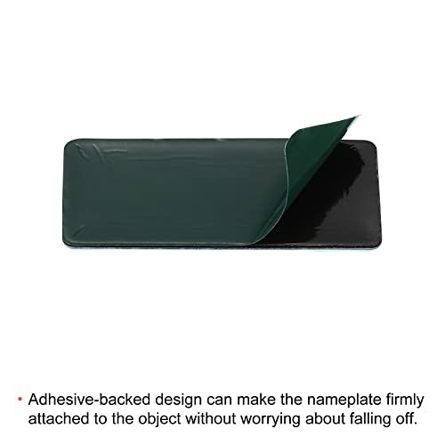 Self Adhesive Sign Personalized Custom Blank Plate view 4