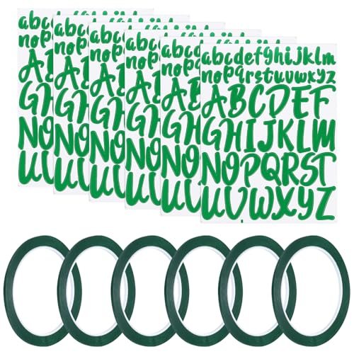 Self Adhesive Waterproof Alphabet Stickers Pinstripe Tape — PATIKIL