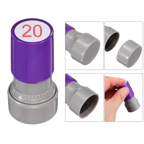 Self Inking Number Stamps 20mm Numeral 20 Digital Stamp view 4
