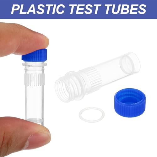 Self Standing Cryogenic Vial Screw Top Frozen Test Tube view 4