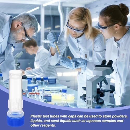 Self Standing Cryogenic Vial Screw Top Frozen Test Tube view 5