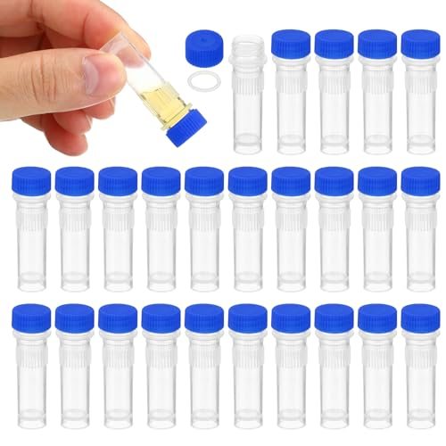 Self Standing Cryogenic Vial Screw Top Frozen Test Tube — PATIKIL