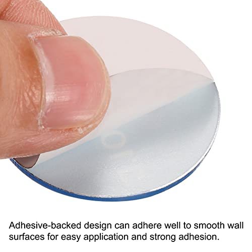 Self Stick Hot/Cold Water Label, 5 Pairs/10 Pack Acrylic Round Sticker view 5