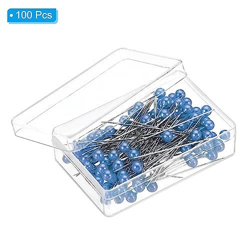 Sewing Pins, 100 Pcs 1.5 Inch Straight Pin view 3