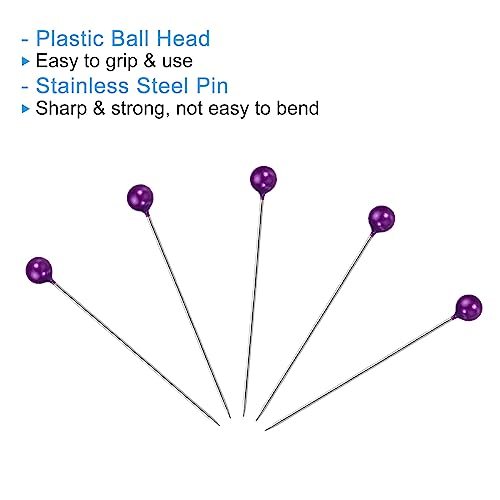 Sewing Pins, 200 Pcs 1.5 Inch Straight Pin view 4