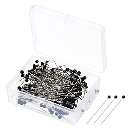 Sewing Pins, 250 Pack Ball Glass Head Straight Quilting Pin — PATIKIL