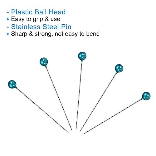 Sewing Pins, 400 Pcs 1.5 Inch Straight Pin view 4