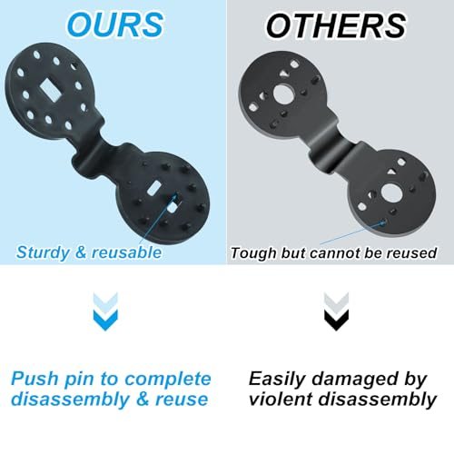 Shade Cloth Clips, Durable Plastic Lock Grip Sun Shade Large Fixing Clip view 4