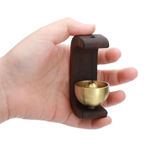 Shopkeepers Bell, Wood Door Chime Hanging Magnetic Door Bell Jingle Bells view 5