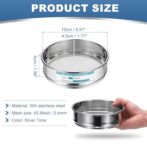 Sifting Screen Wire Cloth Fine Mesh Sieve 304Stainless Steel view 2