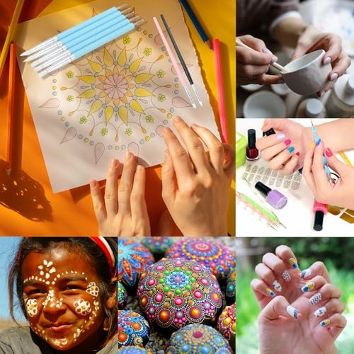Silicone Clay Sculpting Tool, 15 Pcs Clay Shaping Tool Soft Rubber view 4