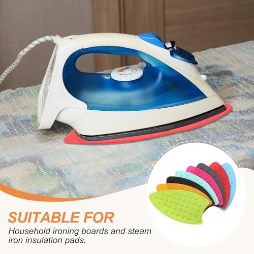 Silicone Iron Rest Pad, 2 Pcs Multipurpose Hot Heat Resistant Iron Rest view 5