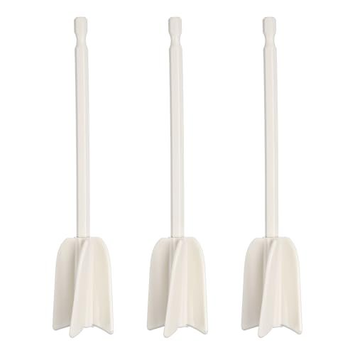 Silicone Resin Mixer Paddles, ABS Plastic Paint Mixer Drill Attachment — PATIKIL