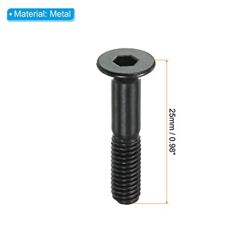 Skateboard Hardware Kit, 1" Mounting Screws Hex Head Bolts Nuts Set view 2