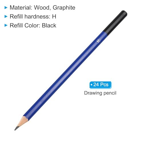 Sketch Pencils for Drawing Art Pencils Graphite Wood Pre-sharpened for view 3