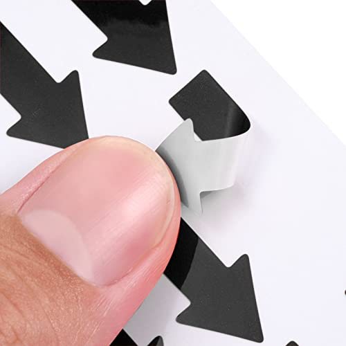 Small Arrow Sticker Label 1.2x0.4, 300 Pcs Adhesive Color Coding Sign view 4