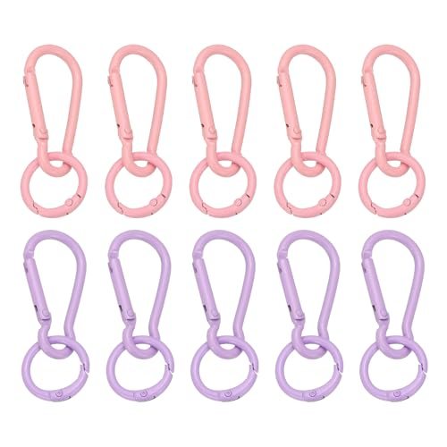 Small Metal Alloy Keychain Clips — PATIKIL
