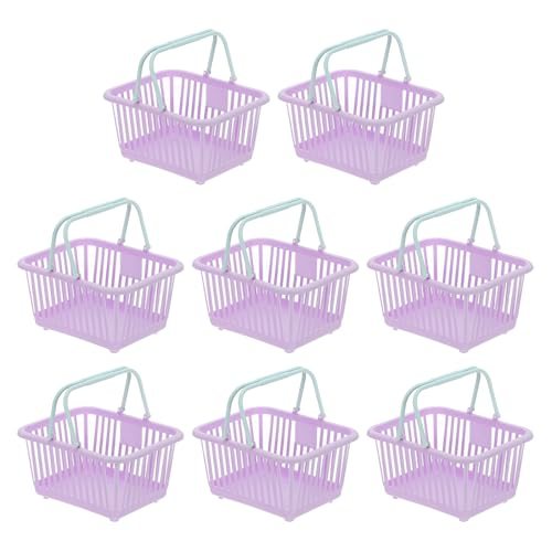Small Plastic Basket, Mini Storage Basket, Grocery Tiny Shopping Baskets — PATIKIL
