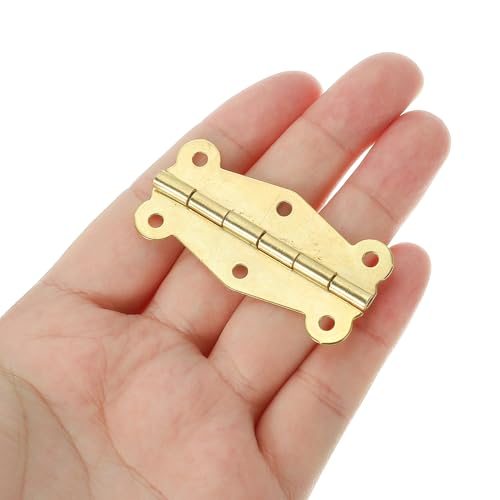 Small Vintage Antique Box Hinges, 2 Inch, 8 Pack view 4