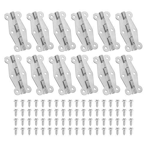 Small Vintage Box Hinges, 2 Inch, 12 Pack — PATIKIL