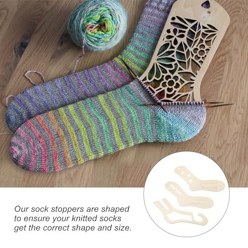 Sock Blocker Adjustable Socks Blocker Wood Large Small Funny view 5